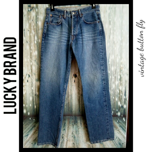 Lucky Brand Other - Vintage lucky brand button fly standard fit jeans